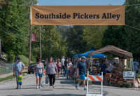 Southside pickers alley, new at Oktoberfest 2016