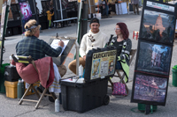 Old Munichburg Oktoberfest 2018. Caricatures by Jim Dyke.
